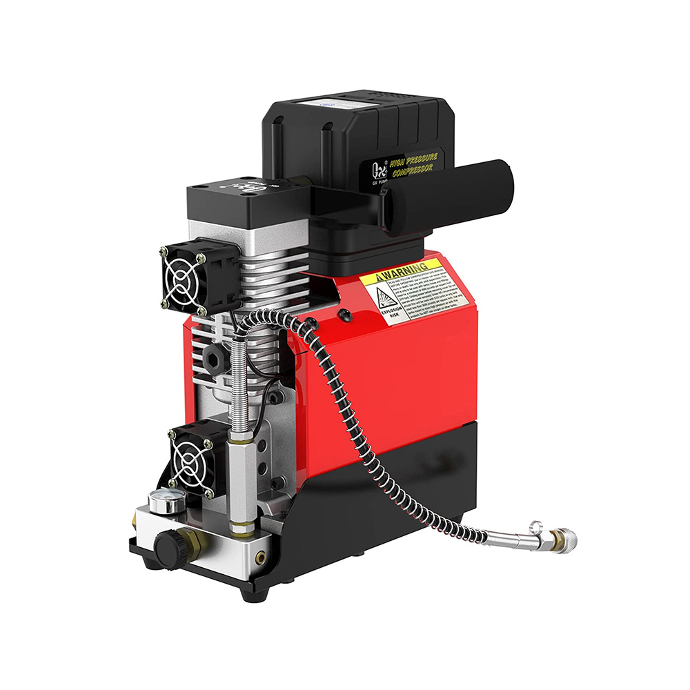 GX-E-L2 Battery Powered 310BAR/4500PSI Portable PCP Air Compressor